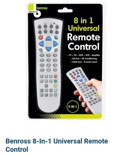 tv remote (universal)