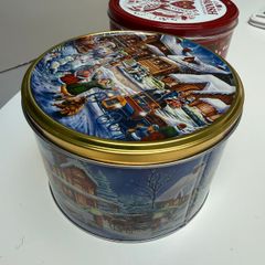Christmas tins