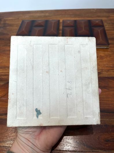 3 Old Decorative Ceramic Tiles