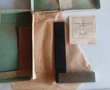 USSR USh 160 Class 2 Precision Engineer's Inspection Square Wide Base NOS