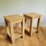 Pair of Bedside Tables Night Stands Image 4