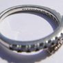 Pandora Sterling Silver 925 Lines Of Sparkle Ring Size P1/2 - 2,60g Image 6