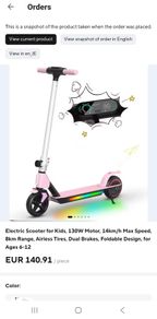 electric scooter