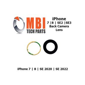iPhone 7 | 8 | SE2 | SE3 Back Camera Glass Lens Rear Camera Cover Adhesive