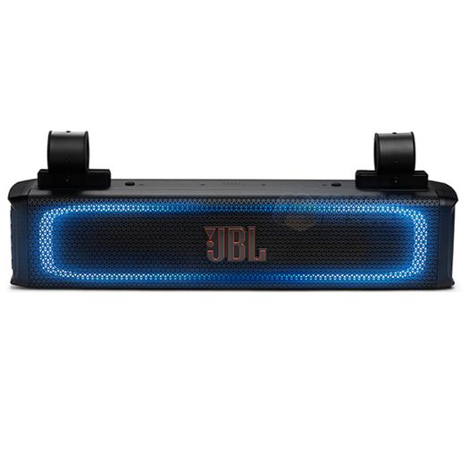 JBL RallyBar S 21" Bluetooth Speaker, Outdoor Hi-Res Audio Soundbar with 8 Waterproof Speakers and Subwoofer