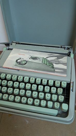 Vintage Hermes Baby typewriter