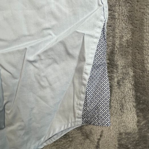 HUGO BOSS Smart Shirt Size 16 M 41 - Light Blue Office Slim Fit Long Sleeve