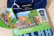Minecraft 2026 Boys Pyjama Set 158/164 12-14 Years Blue/Grey Mojang