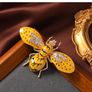 Brand New Enamel Bee Brooch Image 2