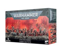 Chaos Space Marines - Chaos Cultists - New & Sealed