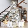 MULTIPLE COLOURS/SIZES AVAILABLE 46-Pack Christmas Ball Ornaments with Strings, 30mm/1.18" Mini Size Baubles, Shatterproof Plastic Christmas Bulbs, Hanging Decorations for Xmas Tree, Holiday, Wedding, Party Image 5