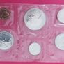 1985 1cent to  1 dollar  Canada Canoe B U set Image 2