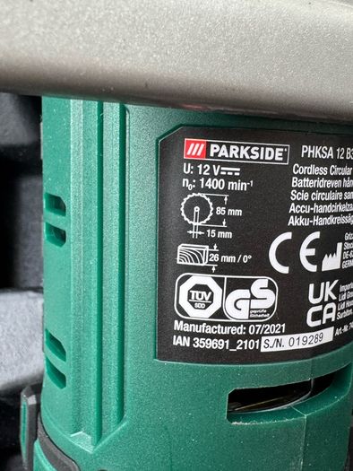 Cordless 12V Circular Saw