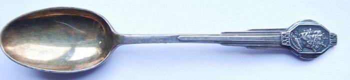 Vintage 1935 Silver Plated Spoon
