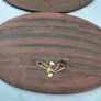 2 X Vintage Indian Rosewood Marquetry panels Image 4
