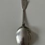1833 Georgian Sterling Silver Teaspoon fiddle pattern Image 2