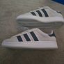 adidas light grey dark grey black campus shoes UK8.5 Image 2