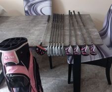 Ram lady's golf set. Left handed clubs