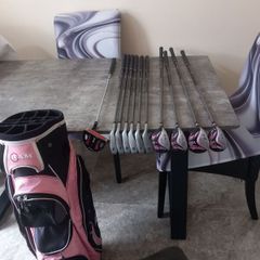 Ram lady's golf set. Left handed clubs