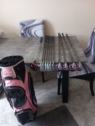 Ram lady's golf set. Left handed clubs