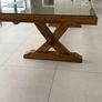 oak extendable dining table Image 2