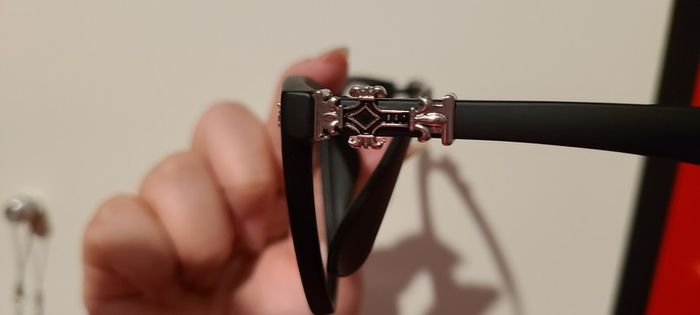 Funky Black Frame Glasses