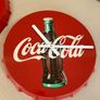 Coca Cola Clock Metal Genuine merchandise Image 3