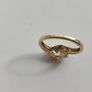Vintage 9ct Gold Tanzanite & Diamond Ring (Size N) Birmingham Image 4