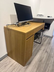 Modern Oak Computer Desk