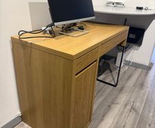 Modern Oak Computer Desk