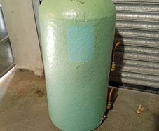 140l hot water tank