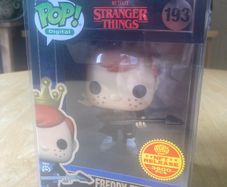 Stranger Things Eddie Freddy Funko NFT Pop 193. Mint.