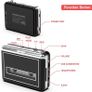 Cassette Player, Portable Walkman & Convert Cassette Tapes to MP3 Converter, New Software (FREE POSTAGE) Image 4