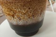German 20th Century  Planter Plant Pot  1990s Fat Lava