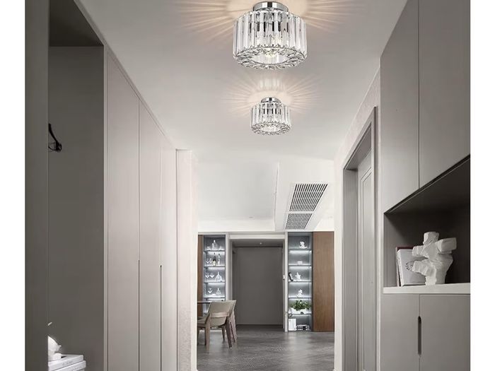 Brand New FRIDEKO HOME Modern Crystal Ceiling Light - Vintage K9 Crystal Chandelier.