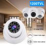 Mini 3.6MM HD 1200TVL CCTV Camera Security Dome 24 IR Night Vision Image 2