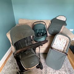 mama & papas pushchair carrycot car seat