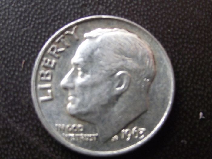 1963 United States. Silver Roosevelt Dime Nice Condition