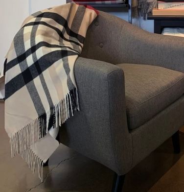 FRAAS Cashmink Plaid Woven Throw