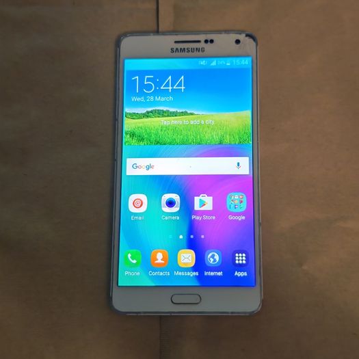 Samsung Galaxy A7 (2015) - 16GB - White - Dual SIM - Working