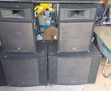 Peavey Pro Speaker Set and Poles