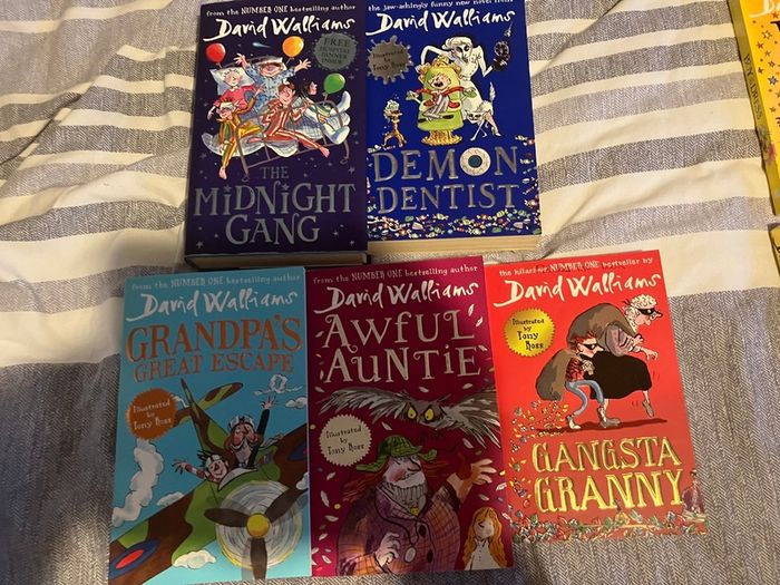 David Walliams books x 5