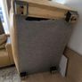 set of 2 two sofas beige brawn , tan, creamy, camel,  carmel, sand natural real leather bargain Image 8