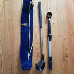 Golf A Swing Rite 2000 Adjustable Power Drive Training Driver And A Telescopic Golf Ball Retriever. Both Housed In Velvet Carry Case. As New .