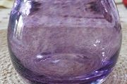 Glass votive - hand blown