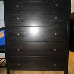 Black Koppang Ikea chest of Drawers
