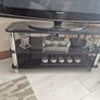 Tv & 3 tier glass stand Image 2