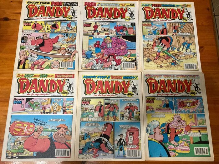 Comics: 'The Dandy' 1995,1996 and 1997 (51 comics)
