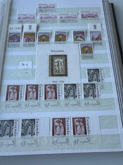 LUXEMBURG collection in 64 pages stamp album