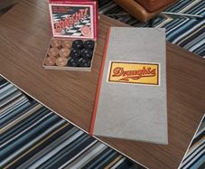 Vintage Draughts Board Game